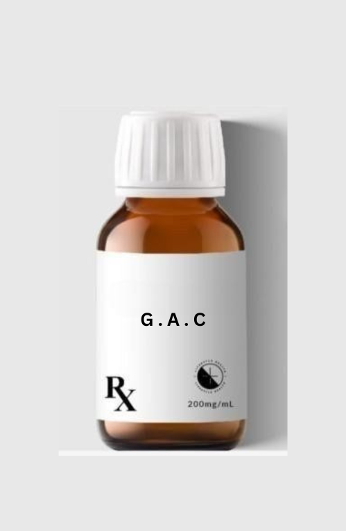 G. A. C Injectable (Glutamine 25mg/ml/Arginine 100mg/ml/L-Carnitine 200mg/ml) 30ml vial